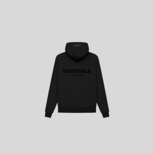 Fear Of God Essentials Limo Black Hoodie